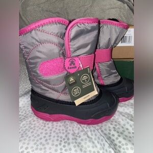 Girls Kamik snow boots - 10 toddler - NIB